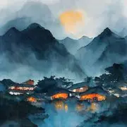 暴雨围城 - AI音乐作品封面